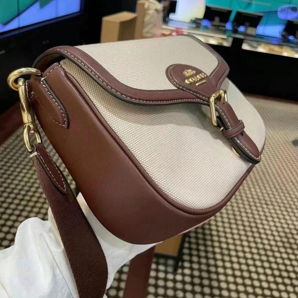 COACH Amelia Saddle Bag CR171 - Picture 2 of 7